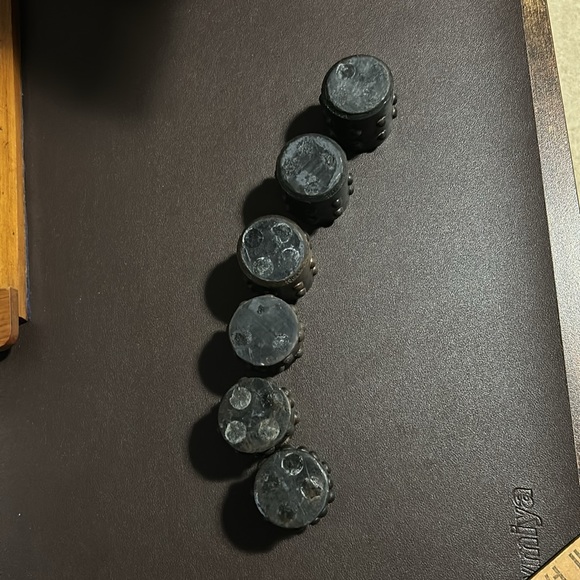 Vintage 90’s tapered nail head candle holders - Picture 7 of 10